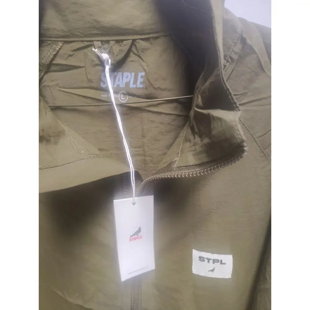 Authentic Jeff Staple Pigeon STPL Half zip jacket size Large. Fast Shipping!
